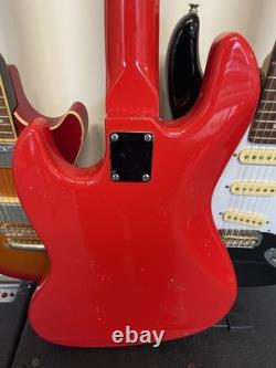 Marlin Hohner Sl100b Red Bass electric guitar 4 String 4/4