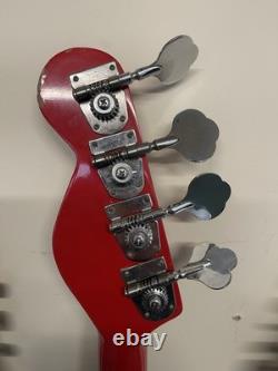 Marlin Hohner Sl100b Red Bass electric guitar 4 String 4/4
