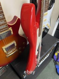 Marlin Hohner Sl100b Red Bass electric guitar 4 String 4/4