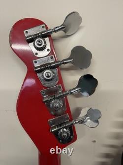 Marlin Hohner Sl100b Red Bass electric guitar 4 String 4/4