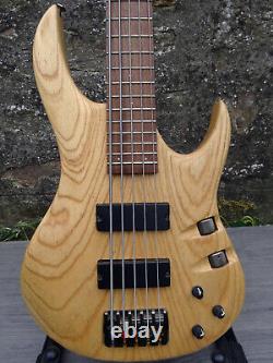 Maverick Rare Vintage 5 String 24 Frets Active Electric Bass Guitar with Case