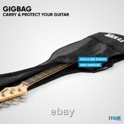 Max Gigkit Learner Bass Guitar Full Size Kit Red 40W Amplifier Included