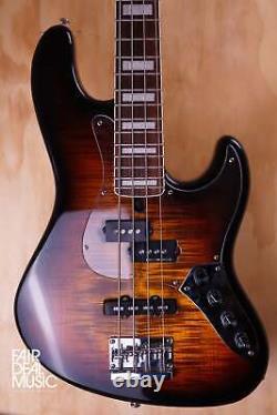 Mayones Jabba Classic 4-String PJ Electric Bass Guitar in 3-Tone Sunburst, USED
