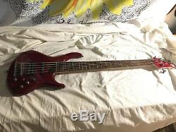 Michael Tobias MTD Kingston Heir 5 Electric Bass Guitar Flamed NICE