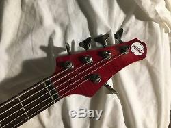 Michael Tobias MTD Kingston Heir 5 Electric Bass Guitar Flamed NICE