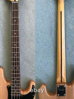 Mighty Mite (Fender Licenced) precision bass, Ash body, alnico V pickup, Nickel