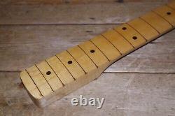 Mighty Mite USA lined fretless Jazz bass neck early 80s