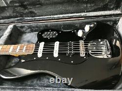 Modified Black Fender Squier Classic Vibe Bass VI with Custom Humbucker