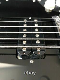 Modified Black Fender Squier Classic Vibe Bass VI with Custom Humbucker