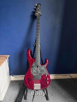 Modulus Funk Unlimited Electric Bass Guitar with Hard Case