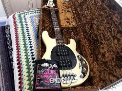 Musicman Stingray Bass Guitar. 2005 Limited Edition Buttercream