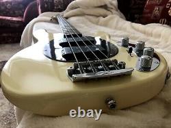 Musicman Stingray Bass Guitar. 2005 Limited Edition Buttercream