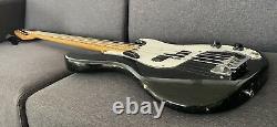 Musima p-bass guitar. Black. Vintage made in Germany 70's/80's
