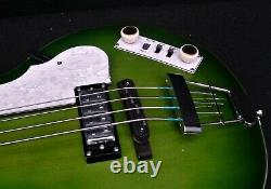 NEW HOFNER IGNITION PRO HI-CB-PE-GR CLUB BASS GUITAR LTD EDITION Tea Cup's FLATS