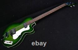 NEW HOFNER IGNITION PRO HI-CB-PE-GR CLUB BASS GUITAR LTD EDITION Tea Cup's FLATS