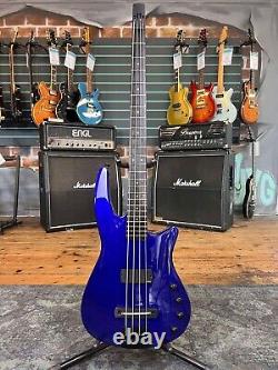 NS Design WAV4 Radius Bass Metallic Cobalt 2015 Headless Electric Bass