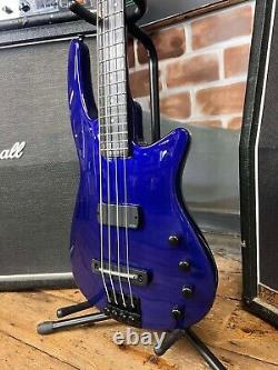 NS Design WAV4 Radius Bass Metallic Cobalt 2015 Headless Electric Bass