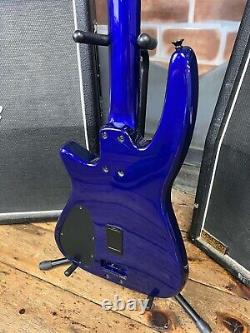 NS Design WAV4 Radius Bass Metallic Cobalt 2015 Headless Electric Bass