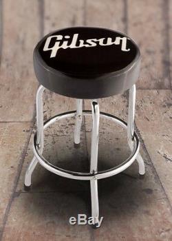 New 24 Gibson Bar Stool Acoustic Electric Bass Guitar Amp Amplifier BarStool
