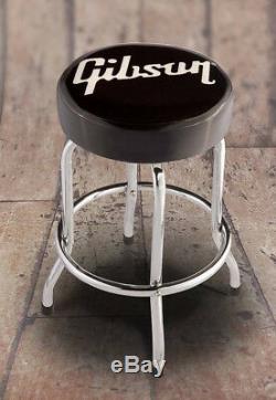 New 24 Gibson Bar Stool Acoustic Electric Bass Guitar Amp Amplifier BarStool