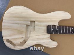 New Electric Bass Kit Paulownia Wood Body, Maple With Rose FB Neck 42mm Nut 89rp