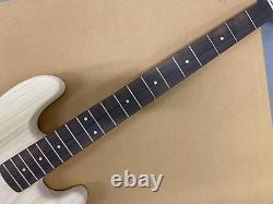 New Electric Bass Kit Paulownia Wood Body, Maple With Rose FB Neck 42mm Nut 89rp