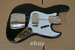 New Old Stock! Fender Usa'64 Reissue Jazz Bass Loaded Black Body + Pickups A671