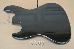 New Old Stock! Fender Usa'64 Reissue Jazz Bass Loaded Black Body + Pickups A671