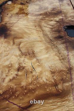 OREGON MYRTLE BURL bass / electric guitar bookmatched drop top sets