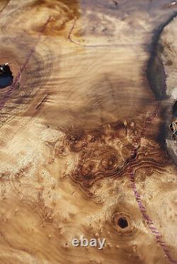 OREGON MYRTLE BURL bass / electric guitar bookmatched drop top sets