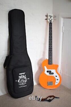 Orange O Bass Guitar In Superb Condition, Never Gigged, Spare Scratchplate & Bag