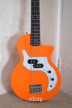 Orange O Bass Guitar In Superb Condition, Never Gigged, Spare Scratchplate & Bag