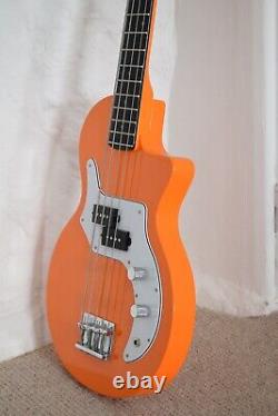 Orange O Bass Guitar In Superb Condition, Never Gigged, Spare Scratchplate & Bag