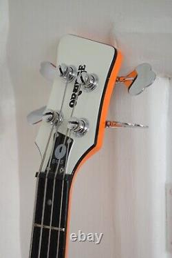 Orange O Bass Guitar In Superb Condition, Never Gigged, Spare Scratchplate & Bag