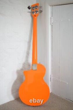 Orange O Bass Guitar In Superb Condition, Never Gigged, Spare Scratchplate & Bag