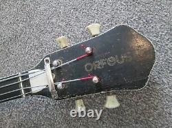 Orfeus Hebros semi acoustic bass guitar amazing looking