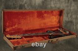 Original 1960 pre-CBS Fender Precision Bass Sunburst FLAME MAPLE NECK slab board