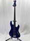 Overwater Custom Made Electric Bass Guitar With Travel Box Handcrafted