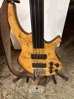 Overwater Progress 4string Active Fretless Bass
