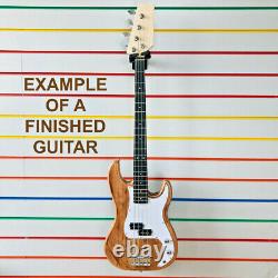 P Electric Bass guitar kit guitar unfinished all parts unbranded DIY precision