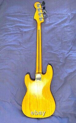Partscaster Precision Bass, swamp ash body, natural finish, maple neck