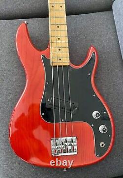 Peavey Fury bass USA refinished transparent red vintage 90's Super ferrite