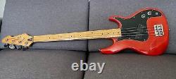 Peavey Fury bass USA refinished transparent red vintage 90's Super ferrite