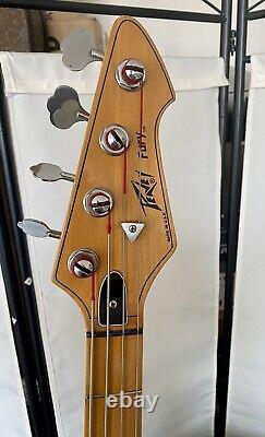 Peavey Fury bass USA refinished transparent red vintage 90's Super ferrite
