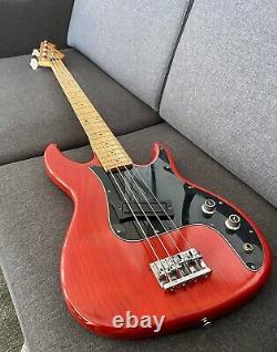 Peavey Fury bass USA refinished transparent red vintage 90's Super ferrite