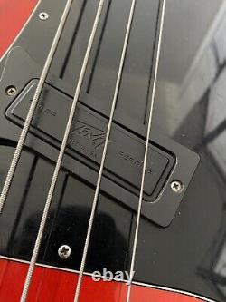 Peavey Fury bass USA refinished transparent red vintage 90's Super ferrite