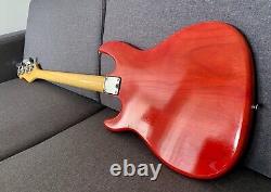 Peavey Fury bass USA refinished transparent red vintage 90's Super ferrite