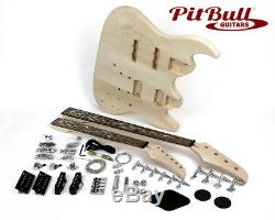 Pit Bull Guitars BG-46 Electric Guitar/Bass Kit