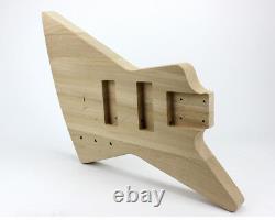 Pit Bull Guitars EXA-5 Electric 5-String Bass Guitar Kit Ash Body