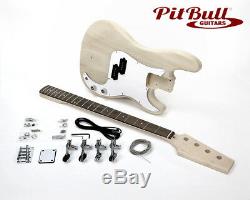Pit Bull Guitars PB-4 Electric Bass Guitar Kit